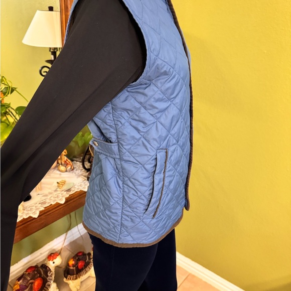 Peter Millar Blue Quilted Vest - Picture 12 of 17